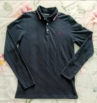 Polo Jack & Jones manga larga talla S