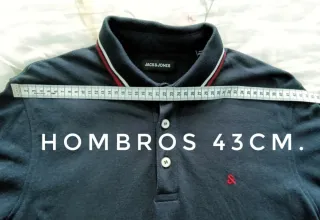 Polo Jack & Jones manga larga talla S
