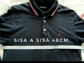 Polo Jack & Jones manga larga talla S