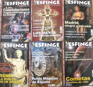 Revista Esfinge cuadernos de cultura (15 números)