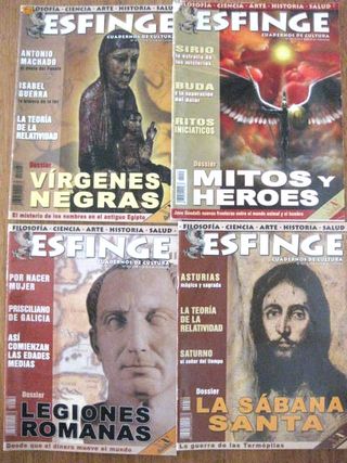 Revista Esfinge cuadernos de cultura (15 números)