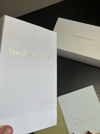 Pulsera Van Cleef & Arpels Motivo Trébol Azul