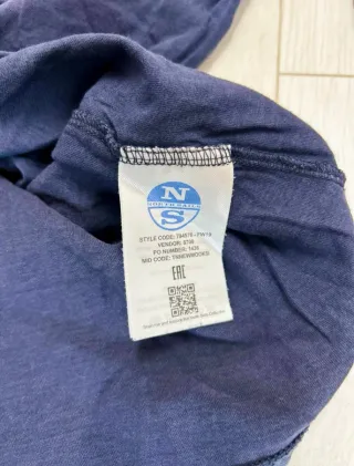 Maglietta North Sails Blu USA Flag