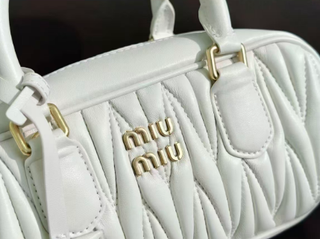 Miu Miu Arcadie Bolso Pequeño Blanco
