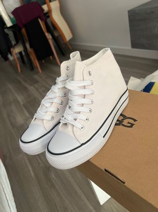 Converse All Star Blancas Talla 38