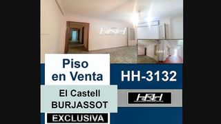 Piso en venta en El Castell en Burjassot