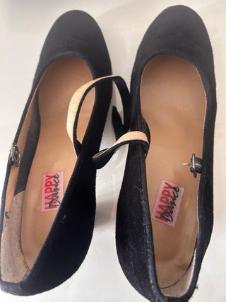Zapatos Flamenco Happy Dance Negros