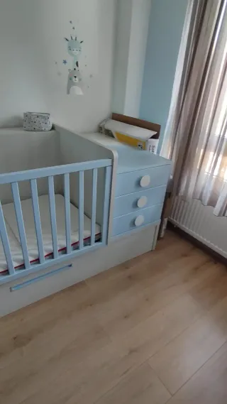 Cuna/cama infantil con cajón