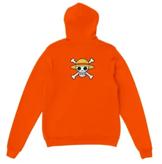 Sudadera Anime One piece de Nami Naranja.