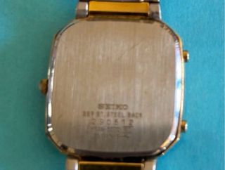 Reloj Seiko vintage analógico y digital