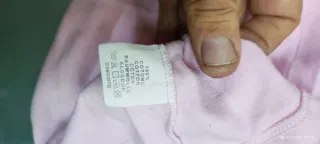 Maglia rosa cotone ragazza