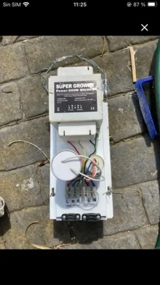 Balastro Super Grower 600W MH/HE