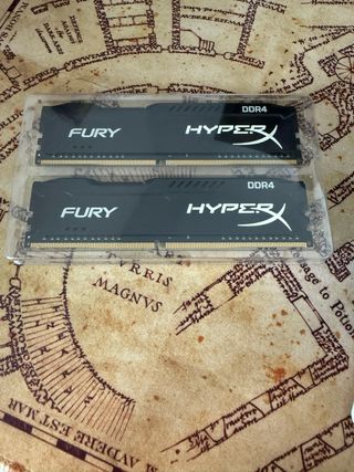 2x HyperX Fury DDR4 4GB RAM (8GB)