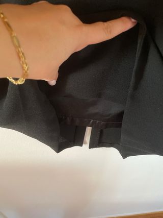 Vestido Paco Guzmán Negro Guipur