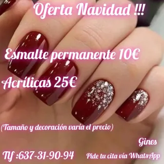 Esmalte permanente y acrílicas