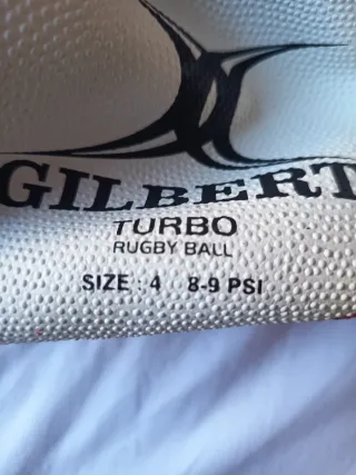 2 Palloni da Rugby Gilbert Turbo T4