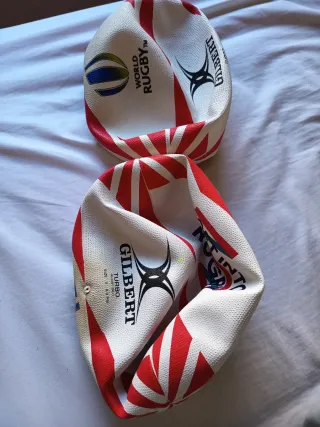 2 Palloni da Rugby Gilbert Turbo T4