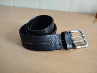 Pack 3 cinturones cuero hombre