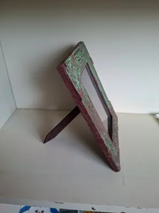 Portafoto etnico legno