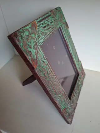 Portafoto etnico legno