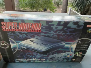 Consola Super Nintendo Entertainment System SNES.