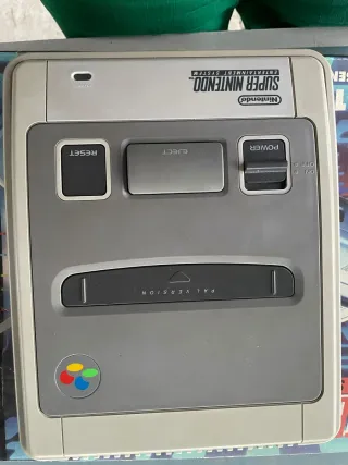Consola Super Nintendo Entertainment System SNES.
