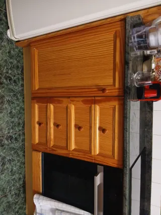 Muebles de cocina modulares de madera