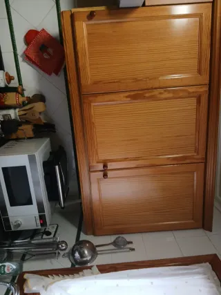 Muebles de cocina modulares de madera