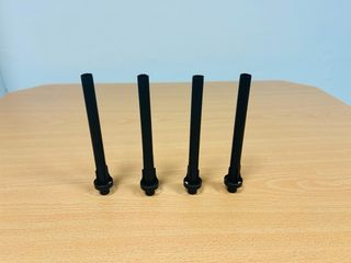 4 Espadines radiador mono tubo 1/2