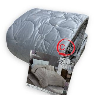 Trapunta Matrimoniale Grigia