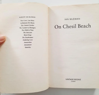 On Chesil Beach - Ian McEwan - libro en inglés