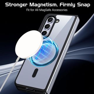 Custodia per Samsung Galaxy Z Fold 5 Mag-Safe Nera