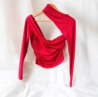 Top Rojo Nuevo - Shein mujer