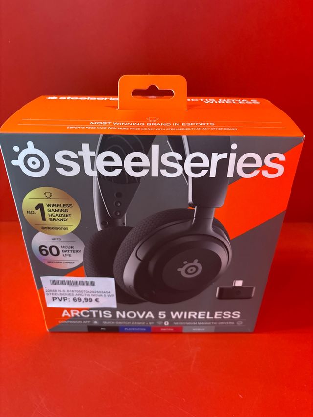 Steelseries Arctis Nova 5 Wireless Auriculares