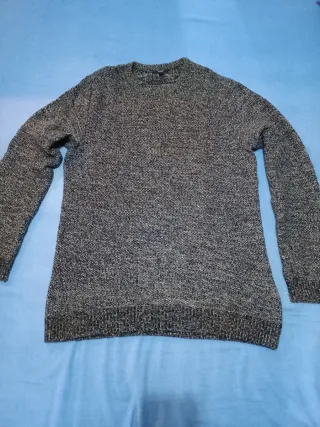 Jersey hombre fino gris