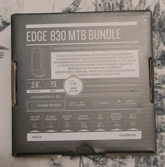 Garmin 830 in vendita con scatola e accessori