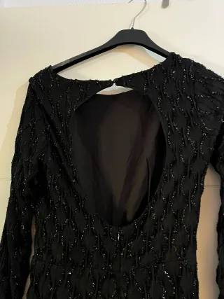 Mono fiesta negro con brillos