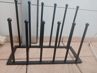 Organizzatore per stivali/cappelli nero