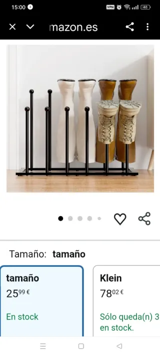 Organizzatore per stivali/cappelli nero