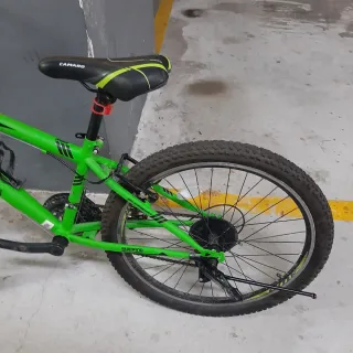 Bicicleta Montaña btt 24 pulgadas. Shimano.