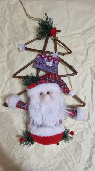 Decorazione Natalizia Babbo Natale su Albero