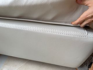 Sofá Casanova de Piel Blanco