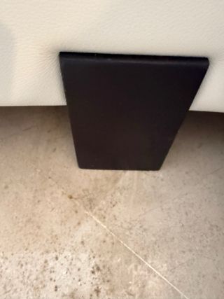 Sofá Casanova de Piel Blanco