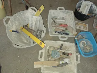 Lote Herramientas Albañilería,andamios y puntales