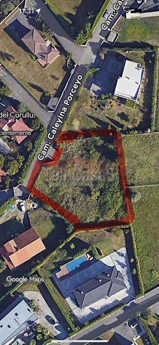 Terreno en venta en Bernueces en Gijón