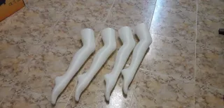 Maniquí Pierna Blanca (4 unidades)