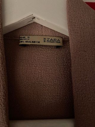 Kimono terciopelo Zara