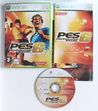 PES 6 Pro Evolution Soccer 6 multilingua Xbox 360