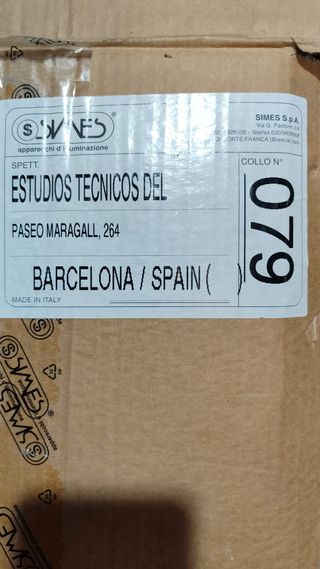 Foco de jardín inox