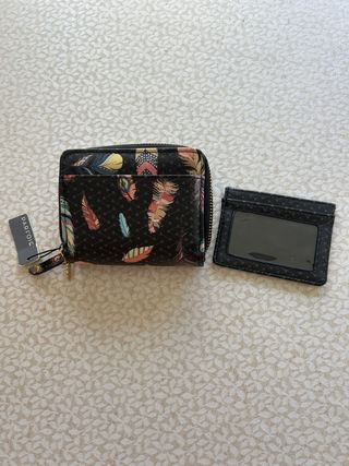 Cartera/monedero Parfois mujer plumas